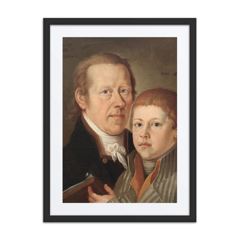 Self-Portrait with Son