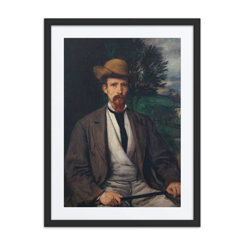 Self-Portrait with Yellow Hat
