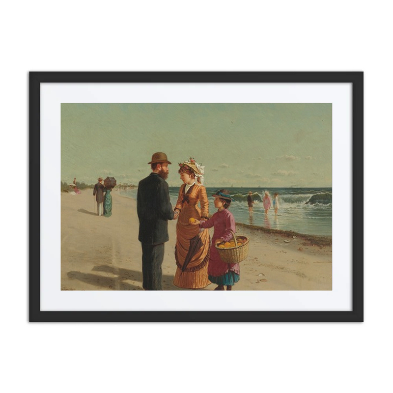 Selling Oranges by the Seashore