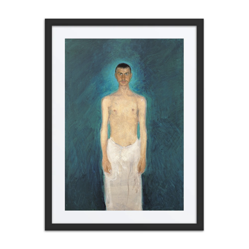 Semi-Nude Self-Portrait