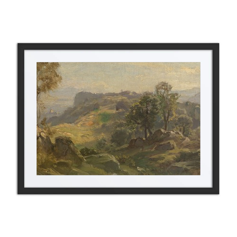 Serpentaralandschaft Bei Olevano