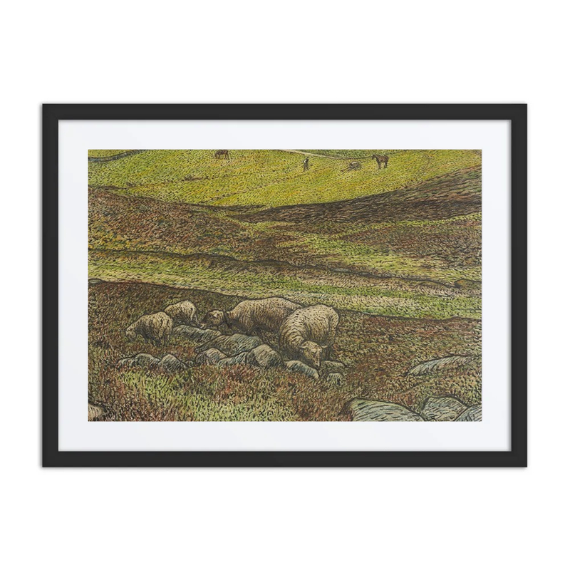 Sheep in a Dell