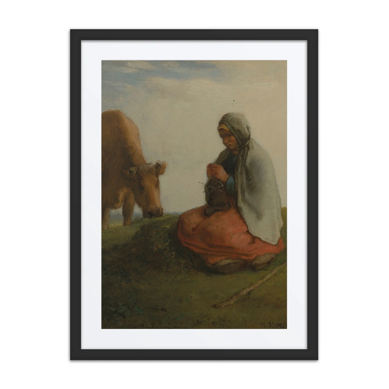 Shepherdess Knitting