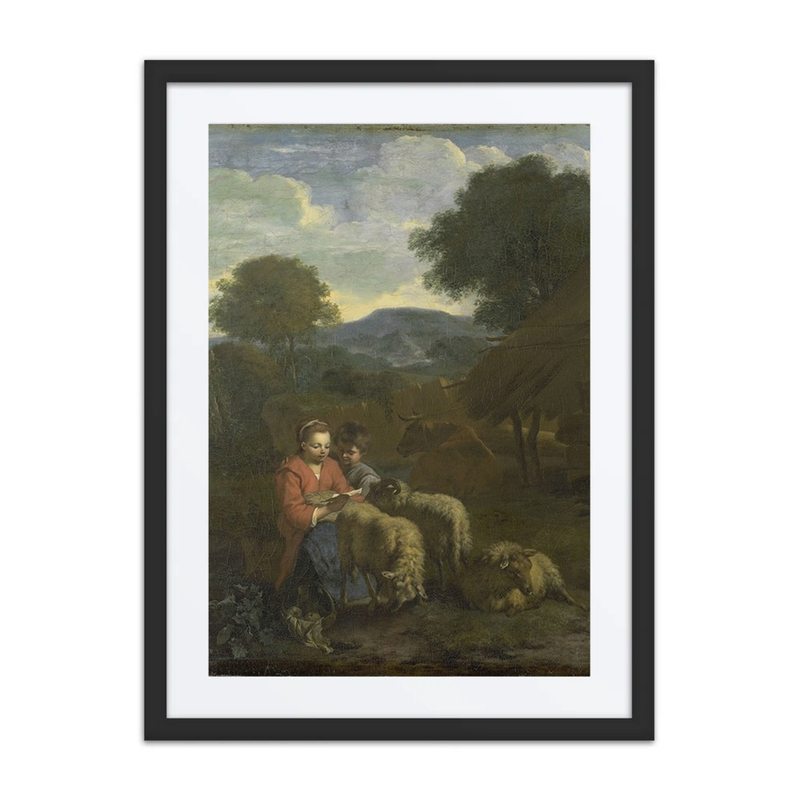 Shepherdess Reading