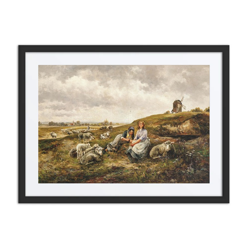 Shepherdesses Before the City Gates