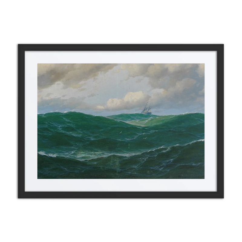 Ship on Rough Seas