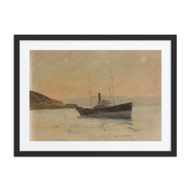 Ship on the Black Sea: Journey to Constantinople