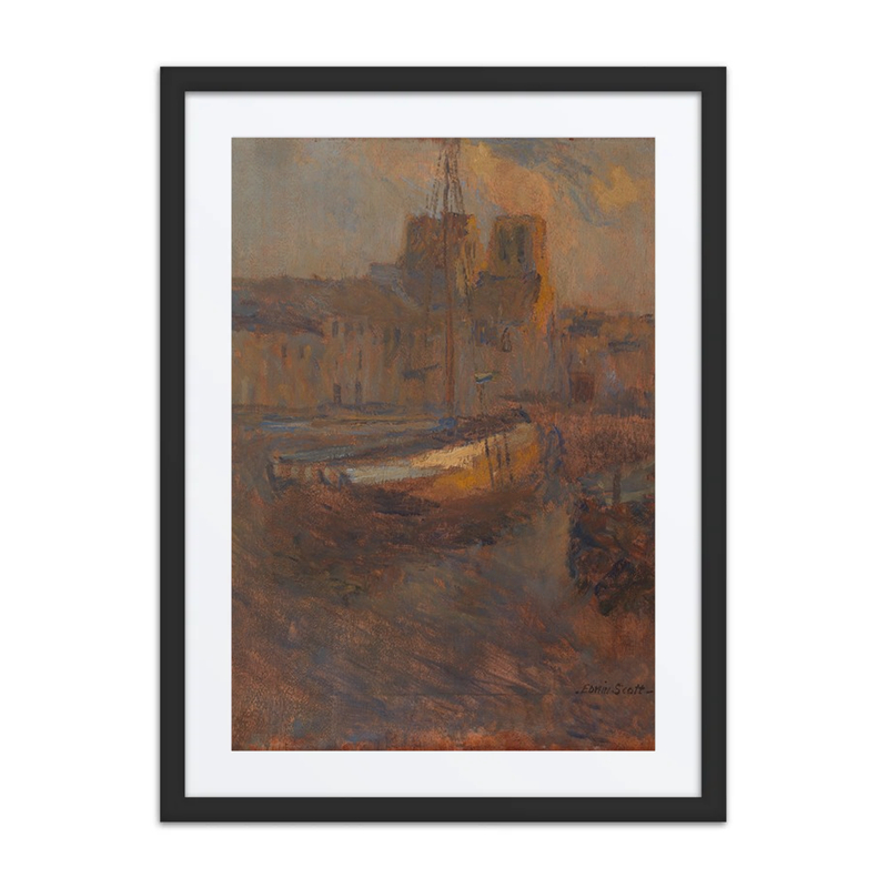 Ships at Anchor, Cherbourg No. II