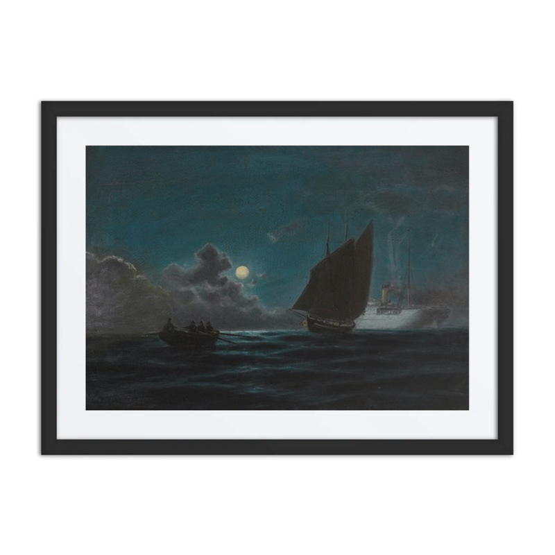 Ships by Moonlight