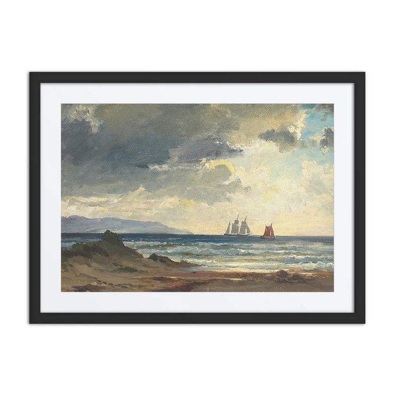 Ships Clearing in Laholm Bay