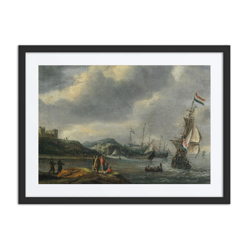 Ships Entering a Harbour