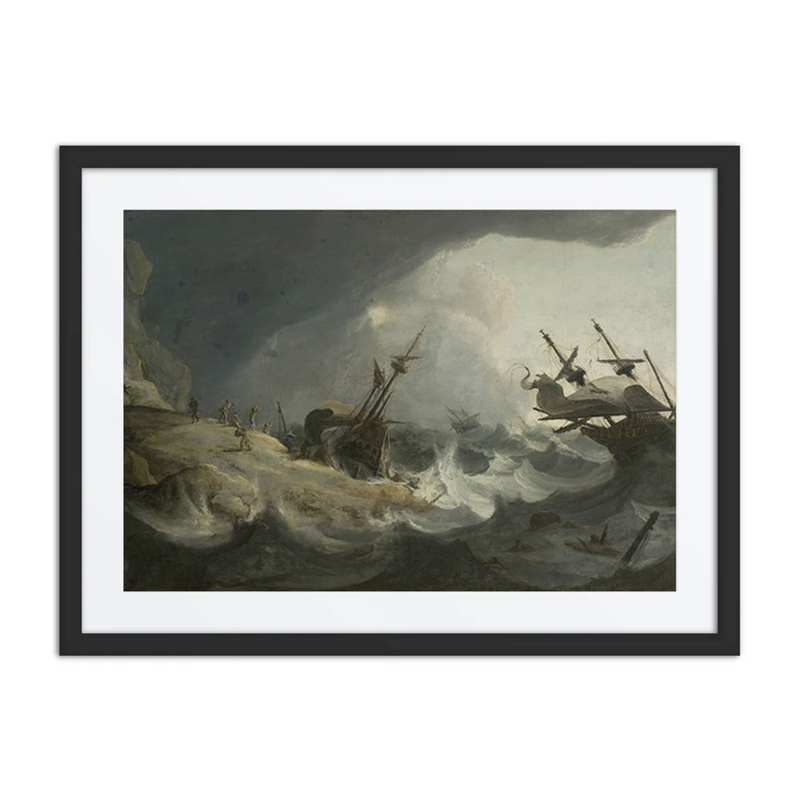 Shipwreck During the Storm