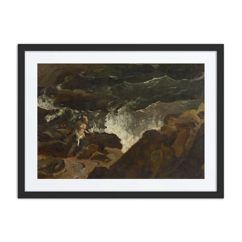 Shipwrecked on a Beach (the Tempest)