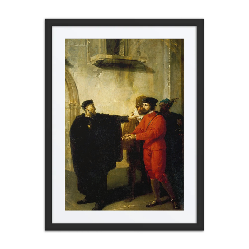 Shylock Rebuffing Antonio