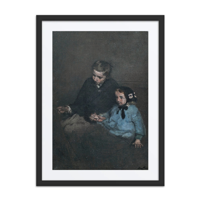 Siblings Holding Hands