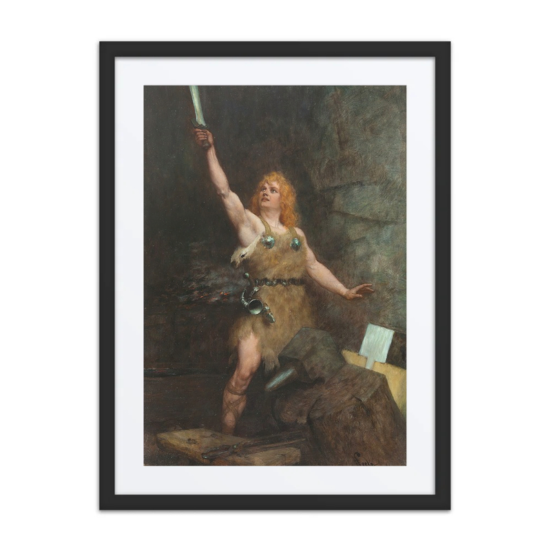 Siegfried in the Forge