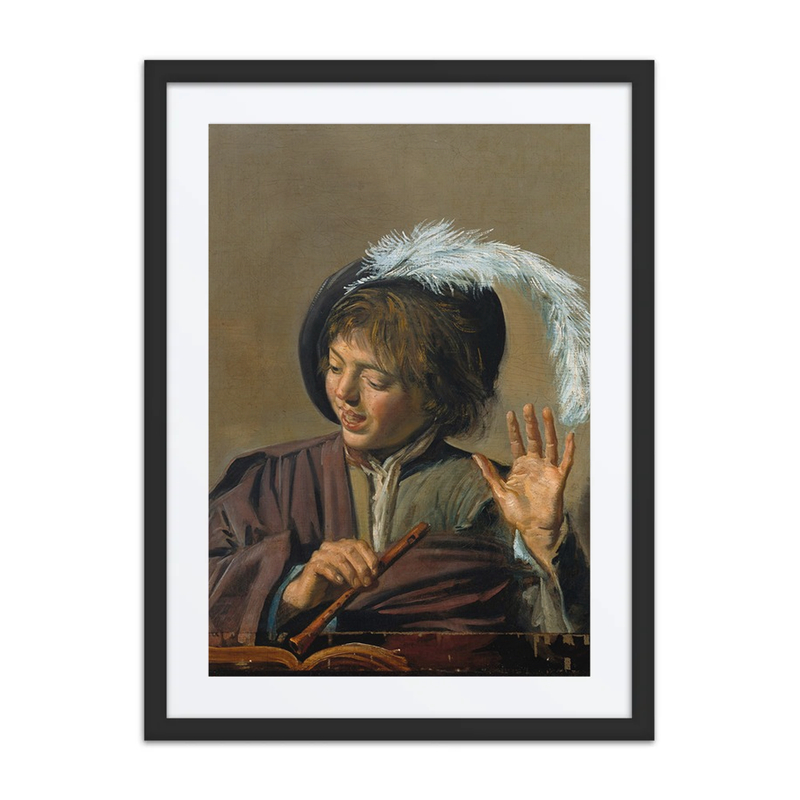 Singing Boy with Flute