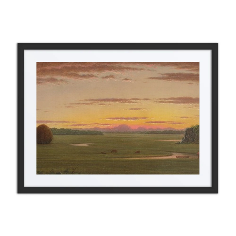 Single Haystack in a Flat Marsh