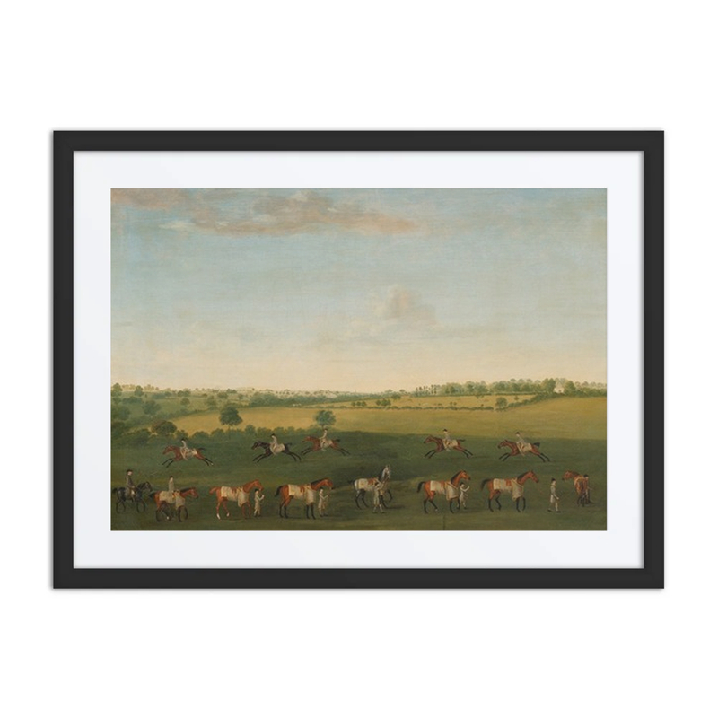 Sir Charles Warre Malet’s String of Racehorses at Exercise