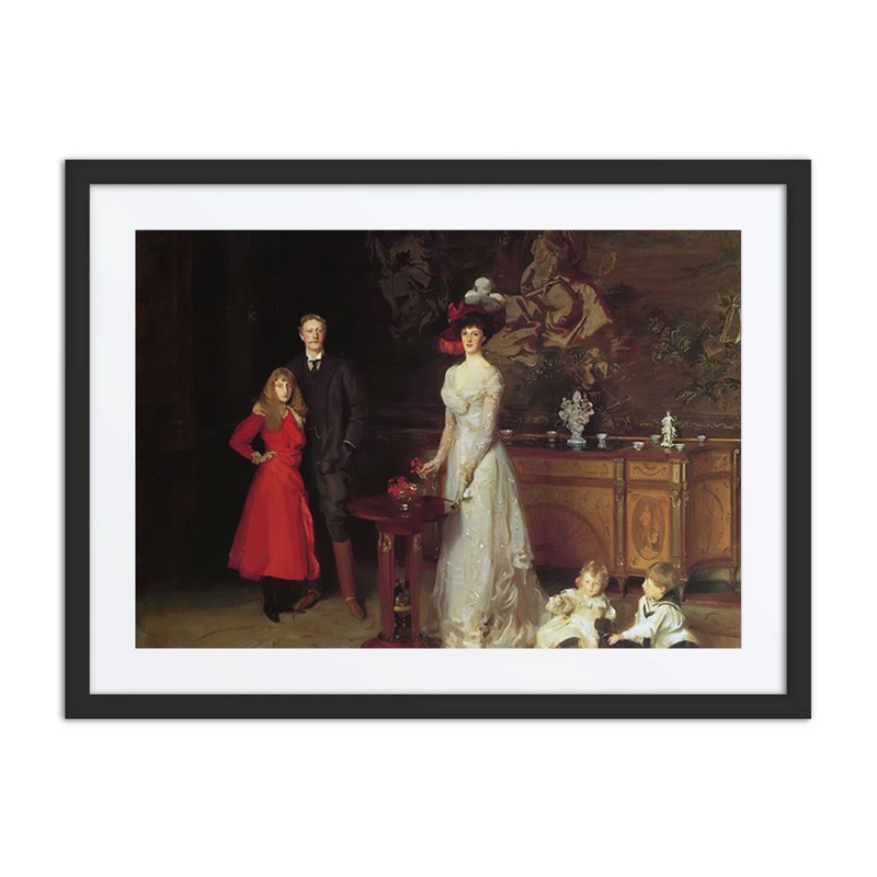 Sir George Sitwell, Lady Ida Sitwell and Family