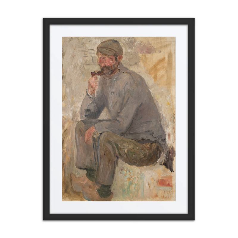 Sitting Fisherman with a Pipe