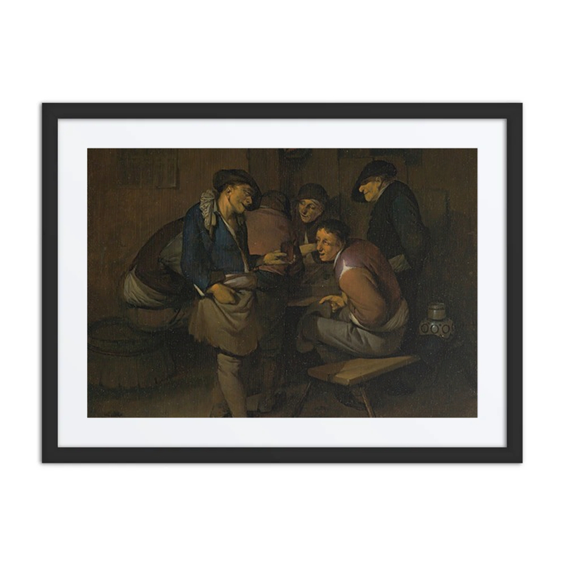 Six Peasants in an Interior