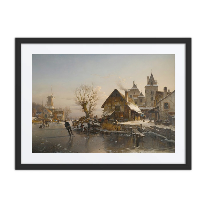 Skaters on the Canal