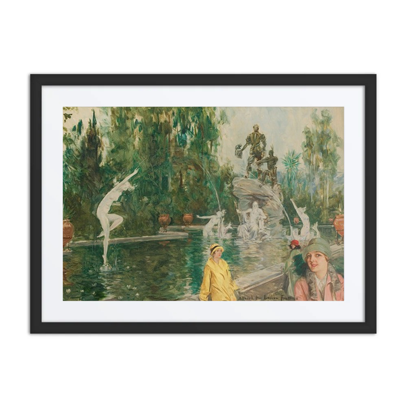 Sketch for Balboa Fountain