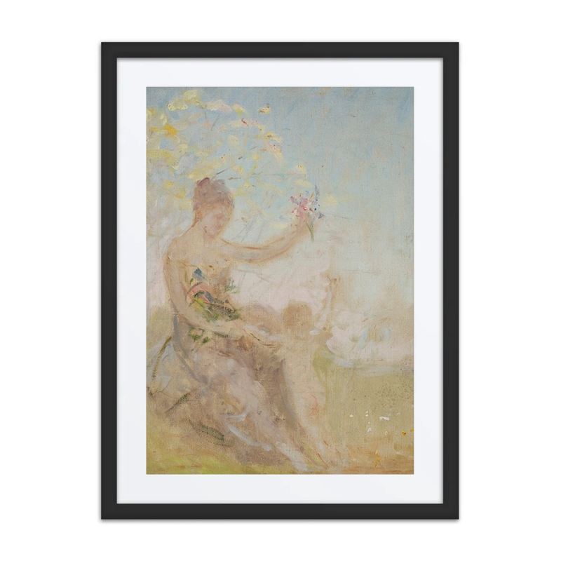 Sketch for the Panel “Springtime” for the Bakhchi-Dere Villa in Yalta