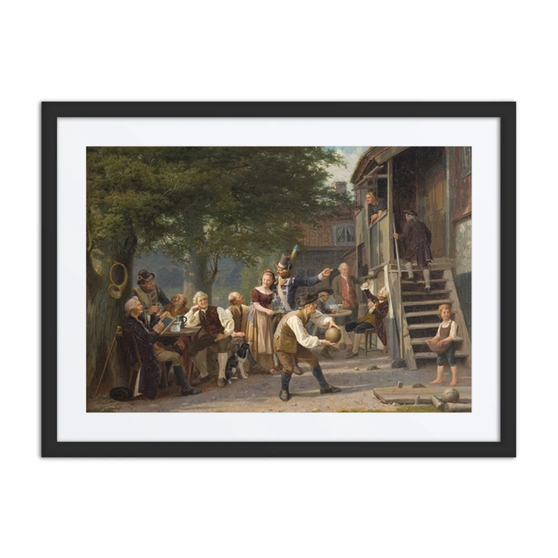 Skittles at Faggen’s, Scene from Fredman’s Epistle 55