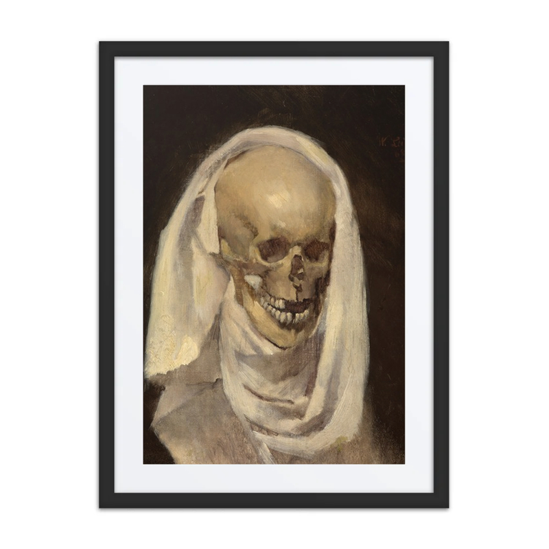 Skull with Shroud