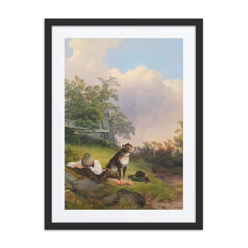 Sleeping Young Man