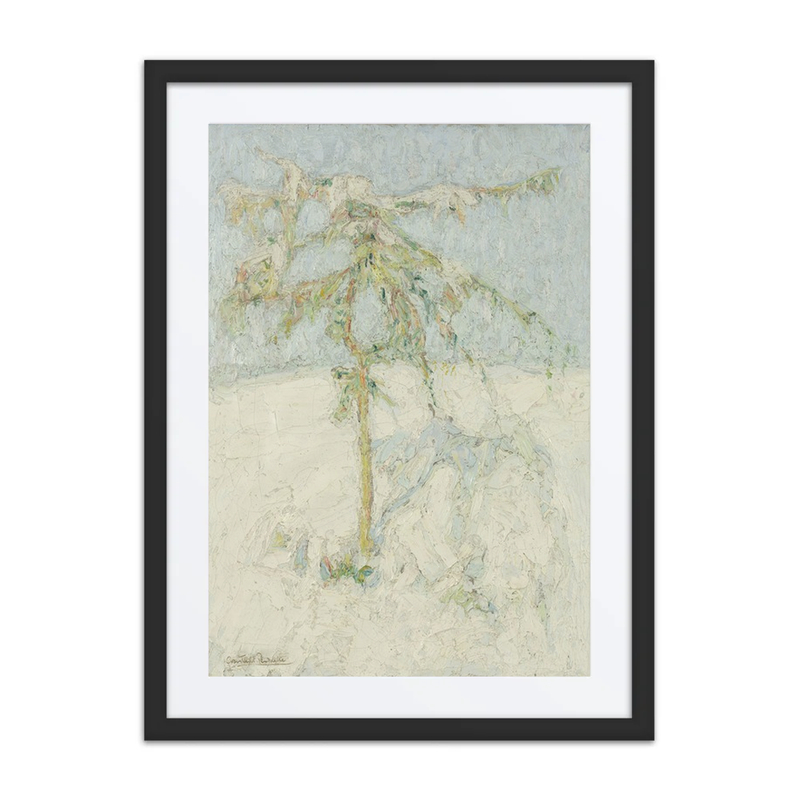 Sneeuwlandschap in de Ardennen