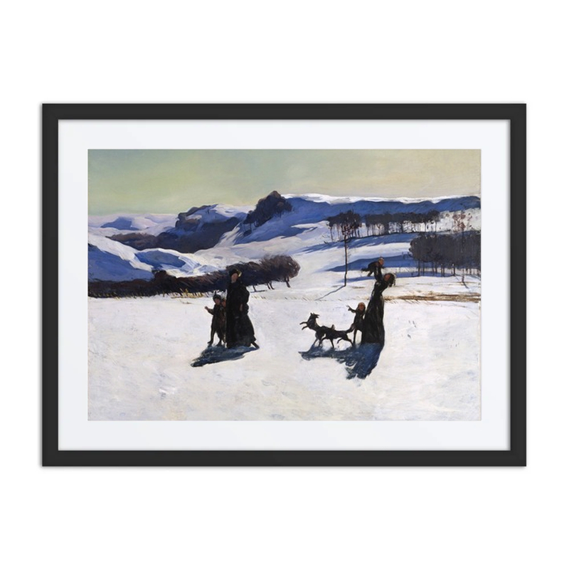 Snow Fields (Winter in the Berkshires)