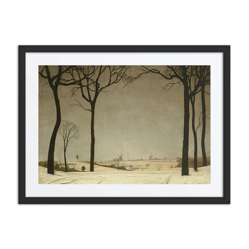 Snowy Landscape, Tiegem