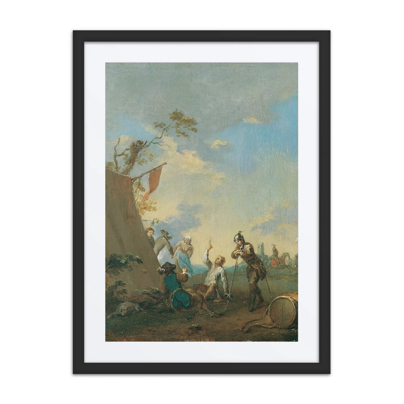 Soldiers in a Camp