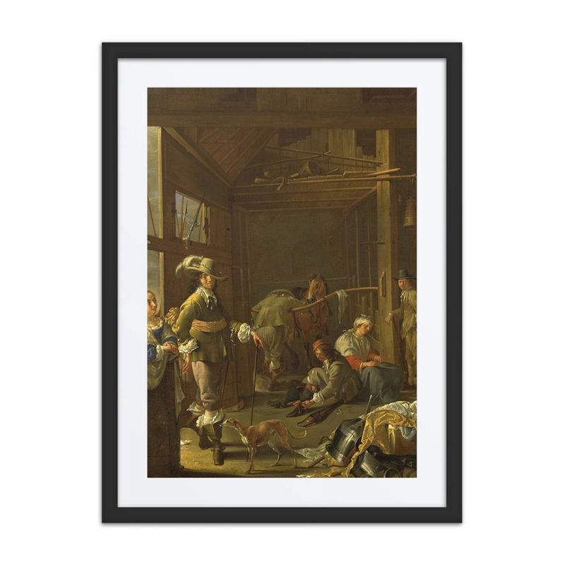 Soldiers in a Stable