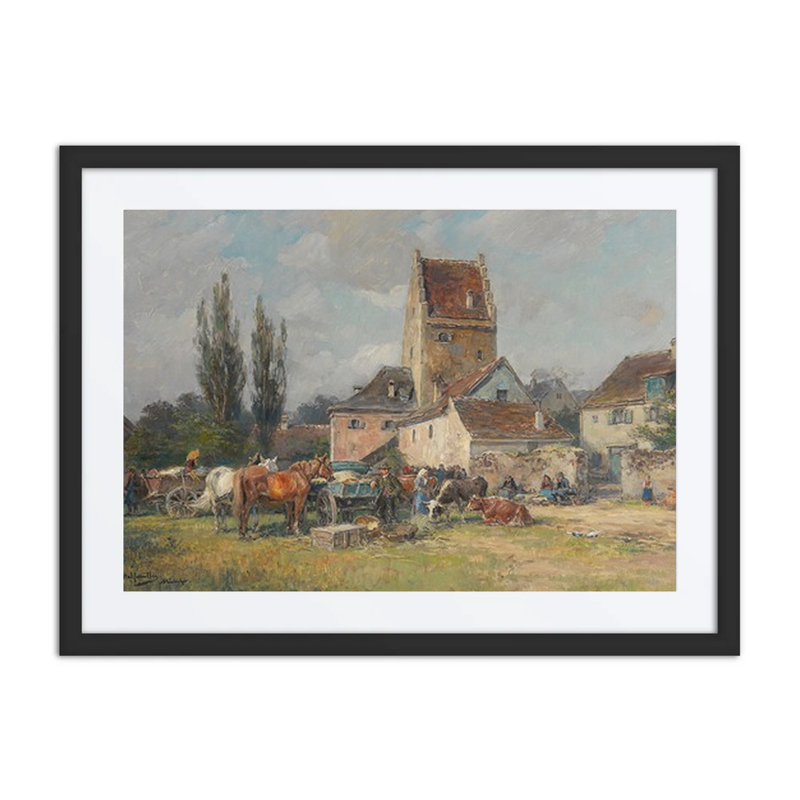 Sommerlicher Markttag