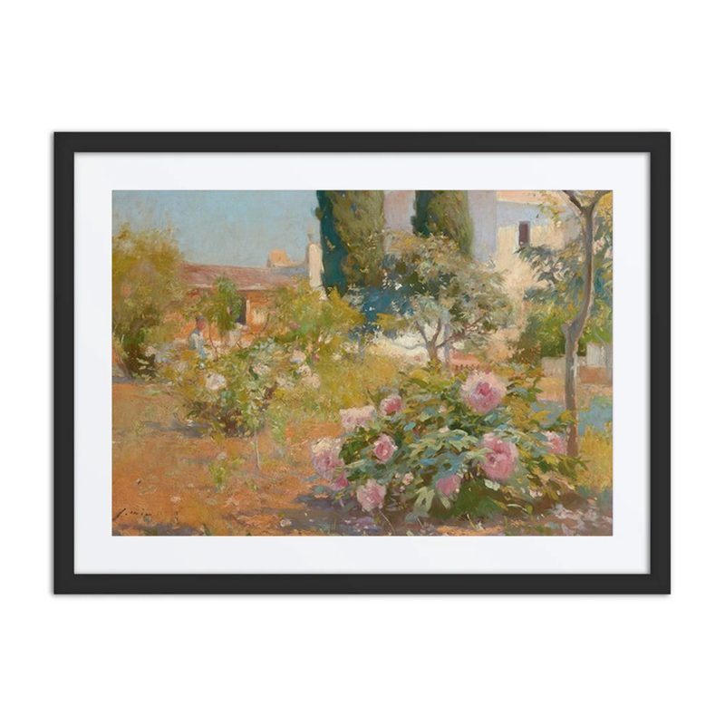 Spanish Garden in Bloom