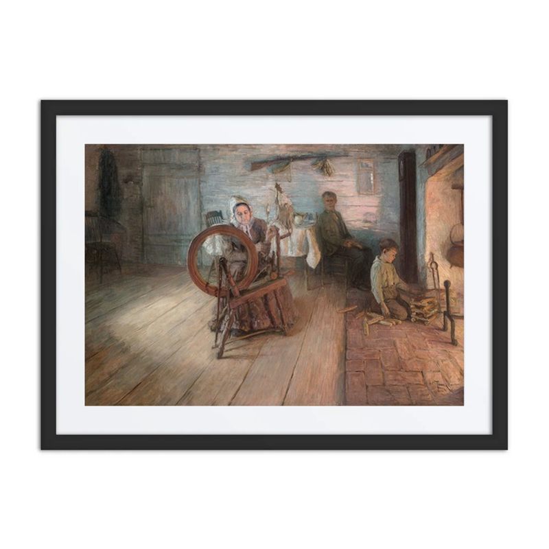 Spinning by Firelight