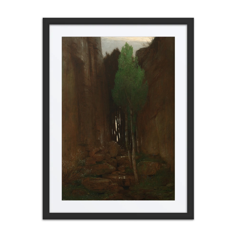 Spring in a Narrow Gorge