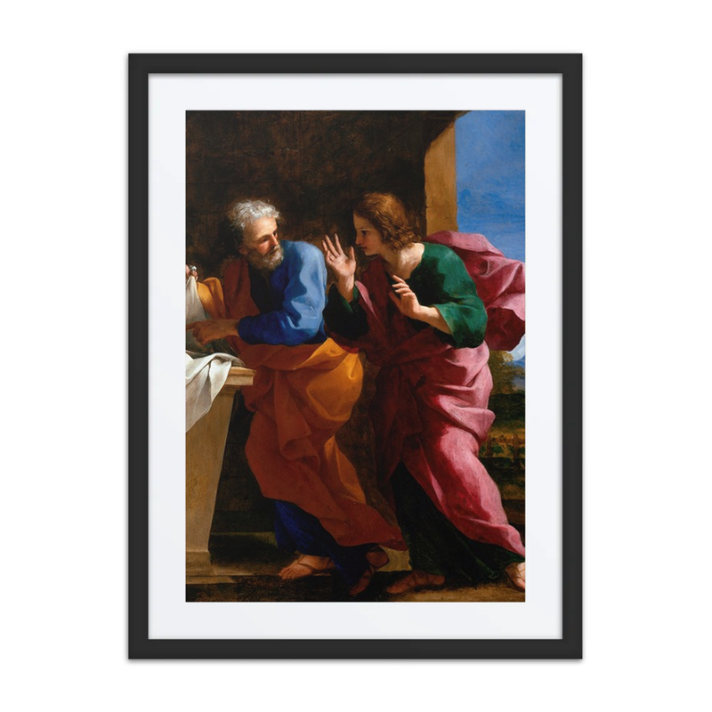 St. John and St. Peter at christ’s Tomb