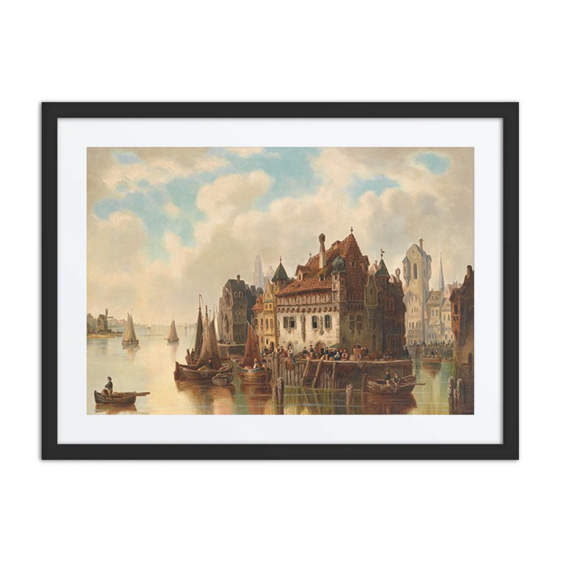 Stadt Am Fluss