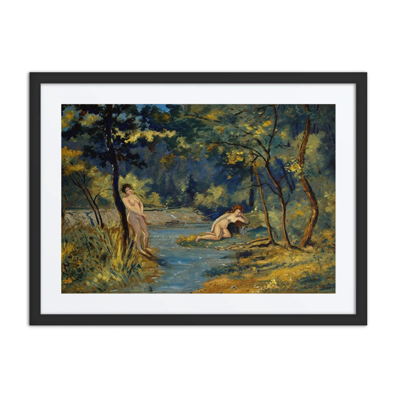 Standing and Reclining Nymphs