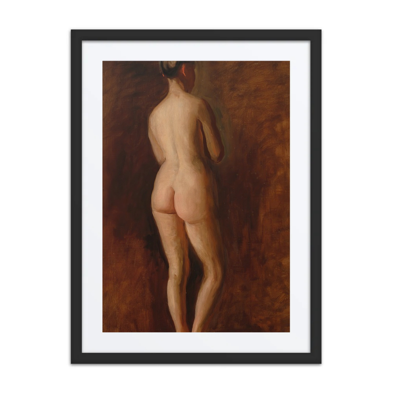 Standing Female Nude (Back View)