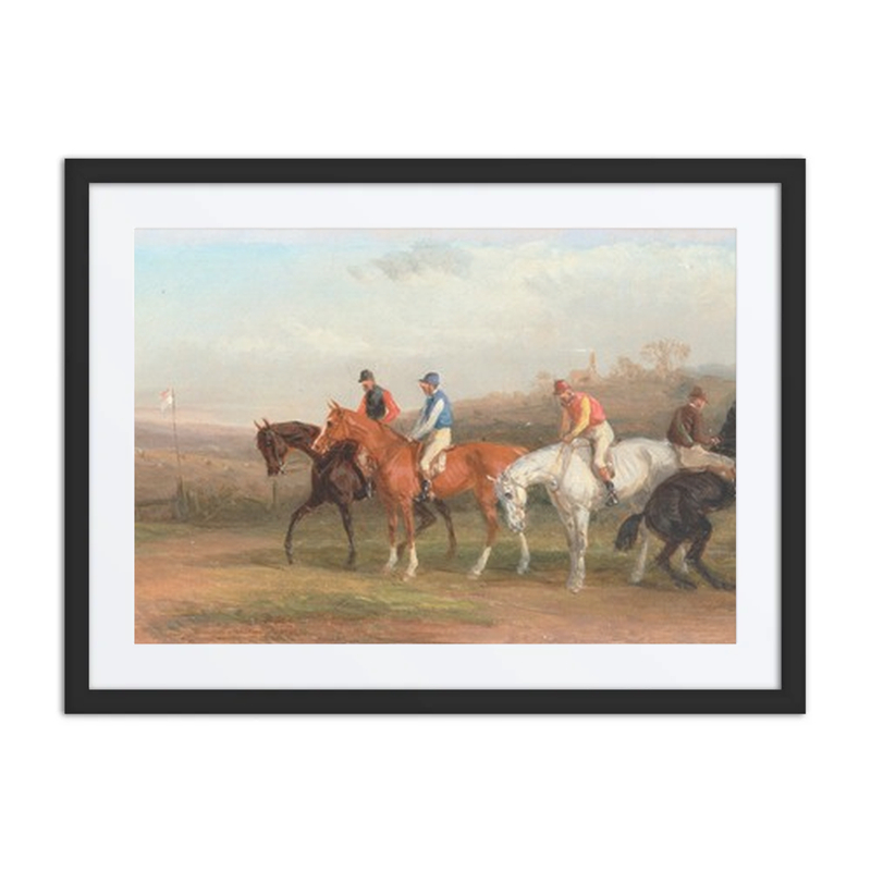 Steeplechasing: at the Start