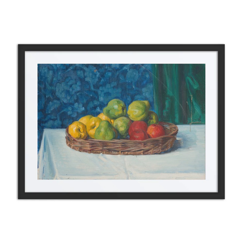 Still Life: Basket with Fruit