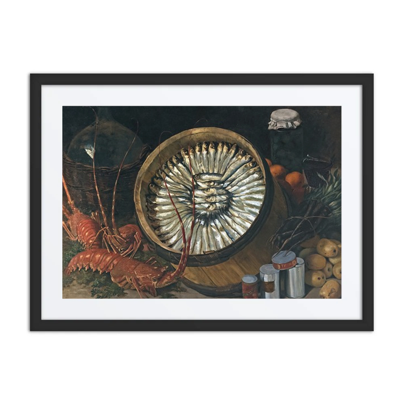Still Life with a Barrel of Sardines