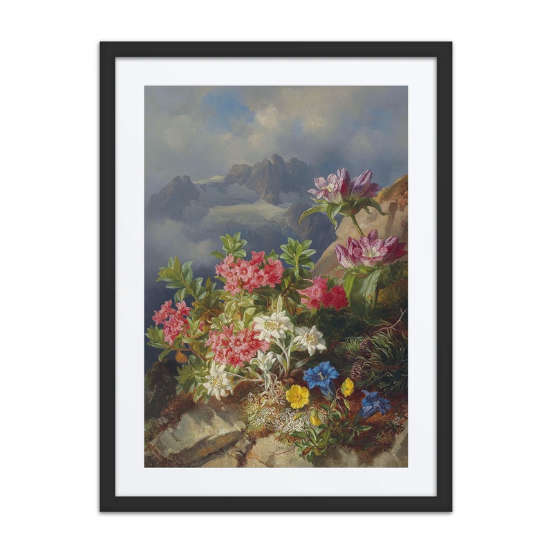 Still Life with Alpine Flowers
