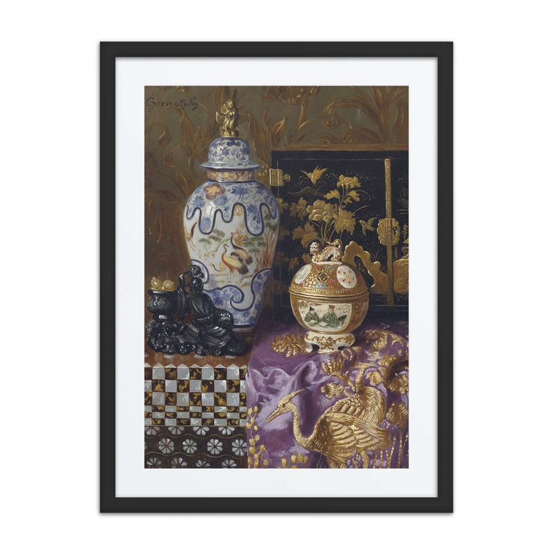 Still Life with Asian Antiques